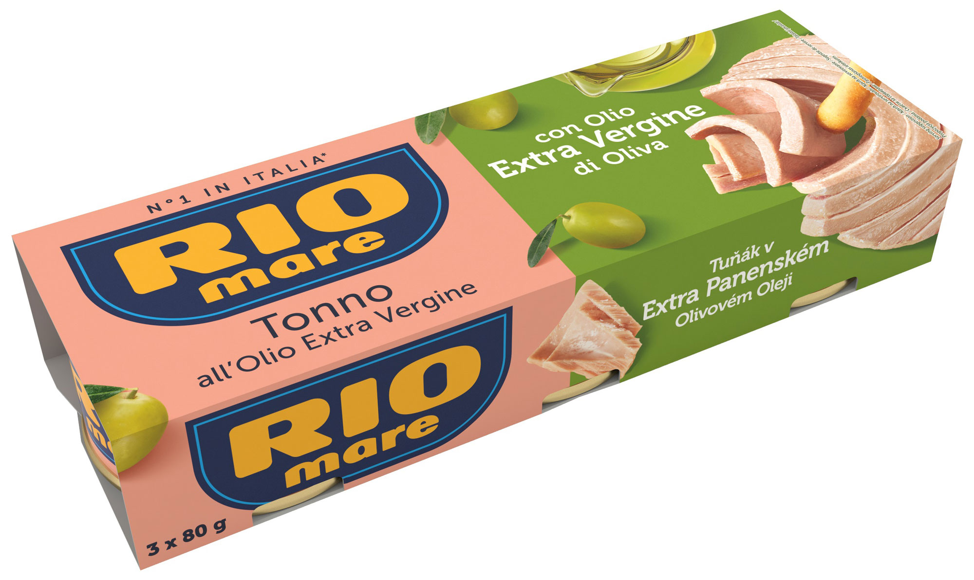 Rio Mare Tuna in extra virgin olive oil tripack