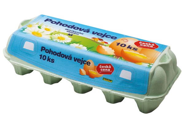 Pohodová vejce velikost M 10 ks