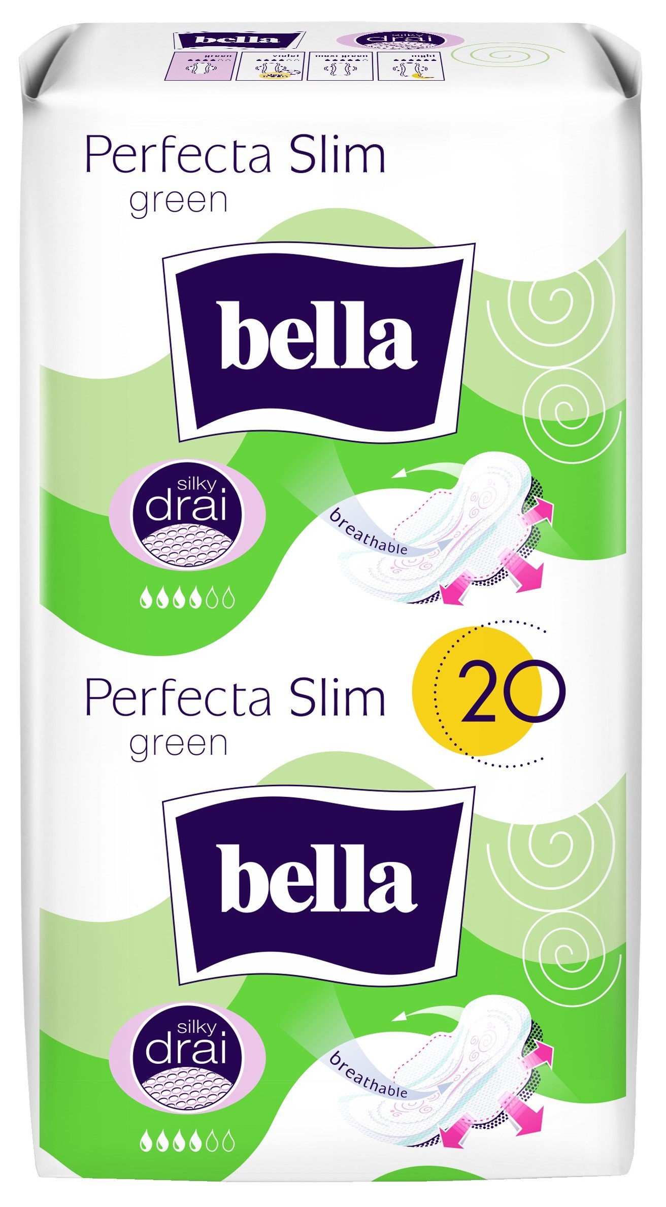 Bella Perfecta ultra green vložky