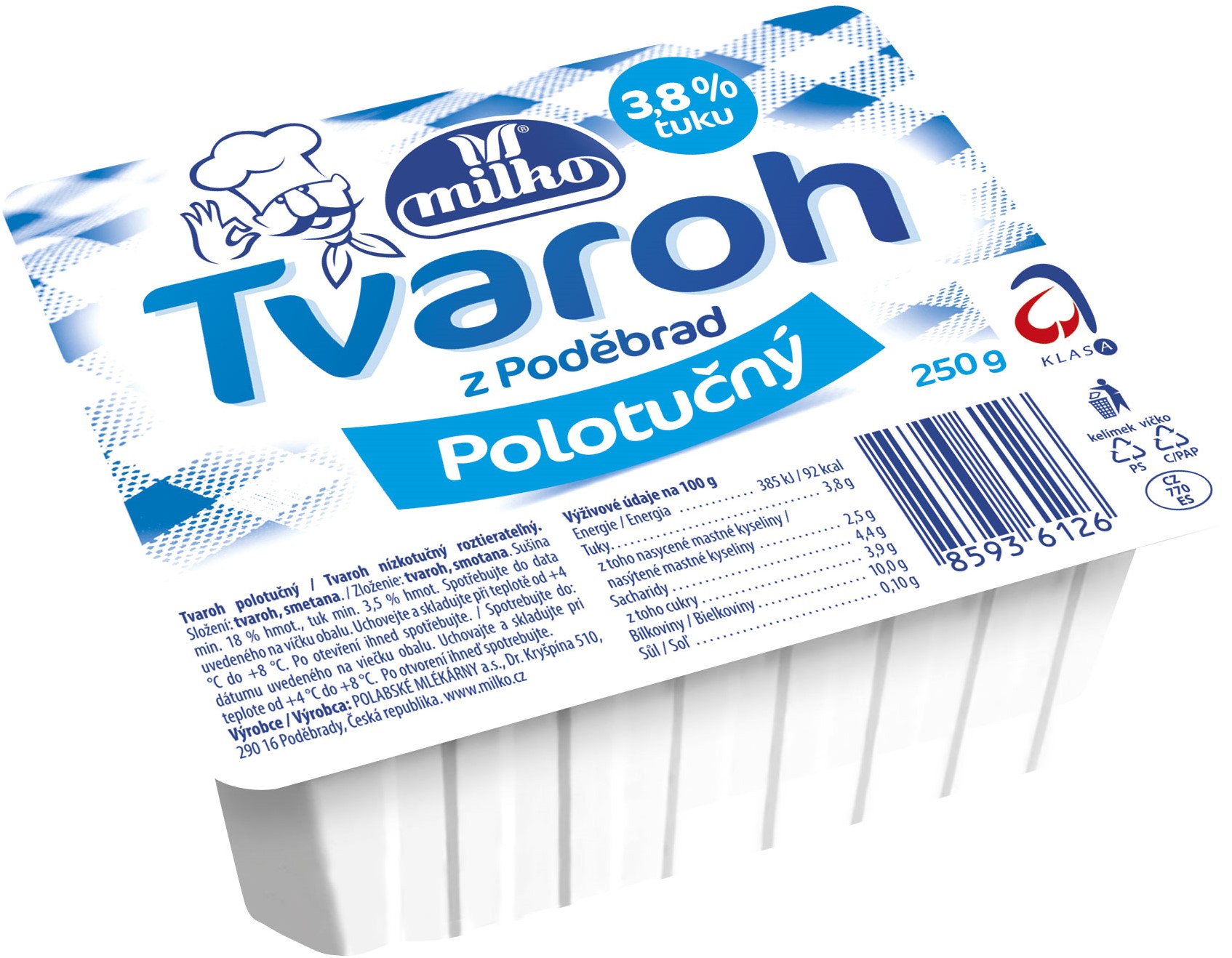 Milko Tvaroh Polotu n Milko Tvaroh Polotu n