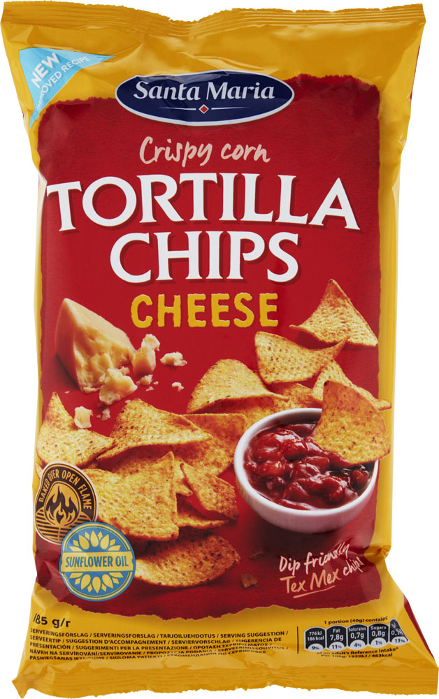 Santa Maria Tex Mex Tortilla chips sýrové