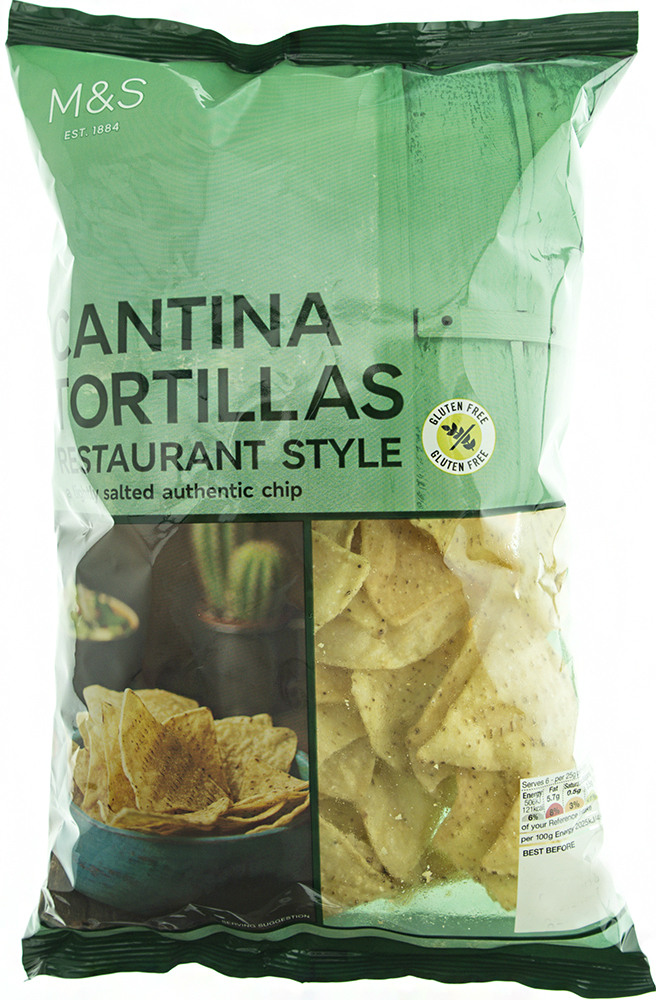 Marks & Spencer Tortilla chips solené
