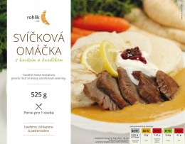 Rohlik.cz Svíčková omáčka s hovězím a knedlíkem