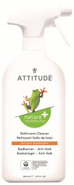 Attitude BIO Čistící prostředek na koupelny s vůní citronové kůry s rozprašovačem 800 ml