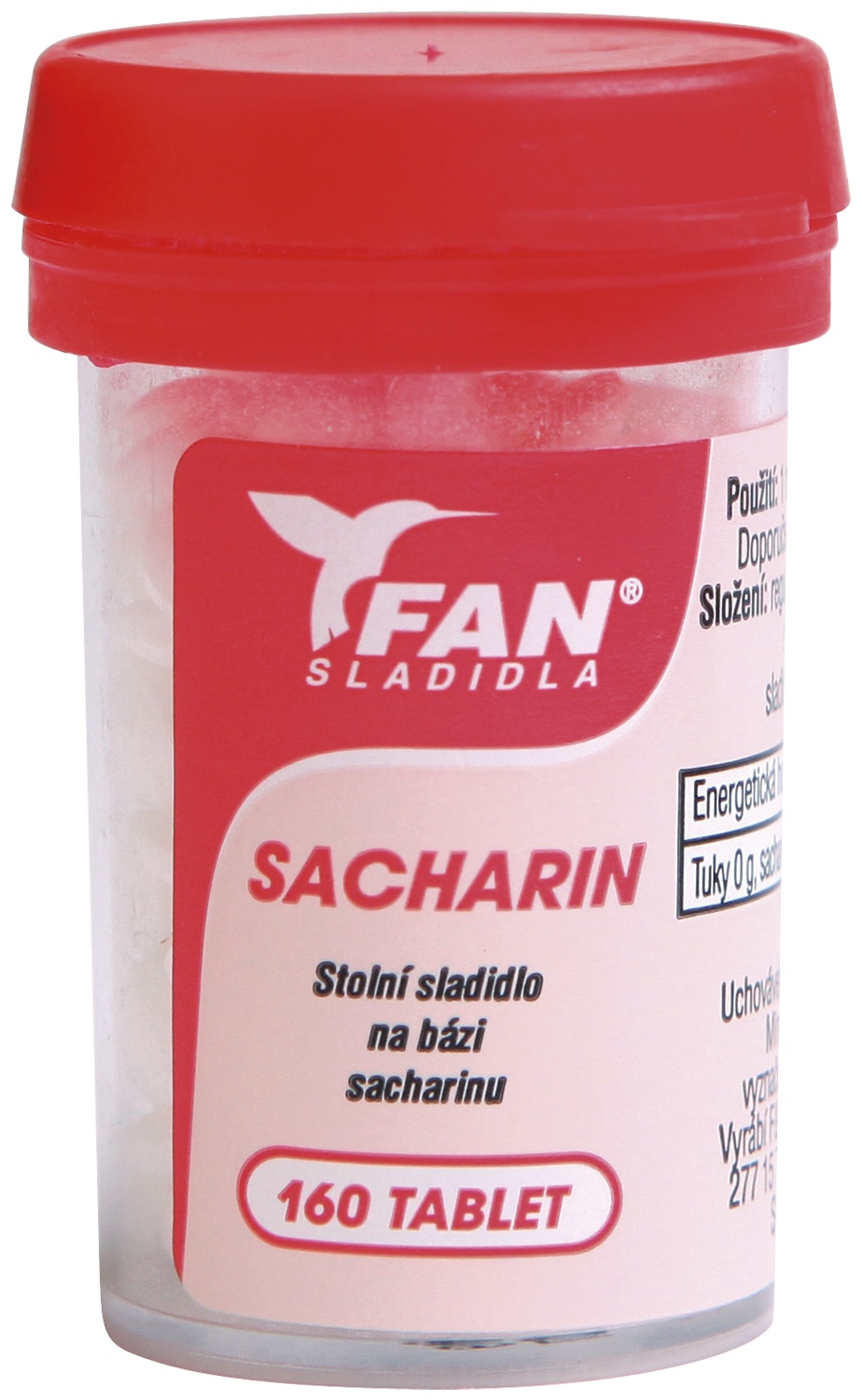 Fan sladidlo Sacharin 160 tablet