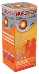 NUROFEN PRO DĚTI 20MG/ML POR SUS 100ML II