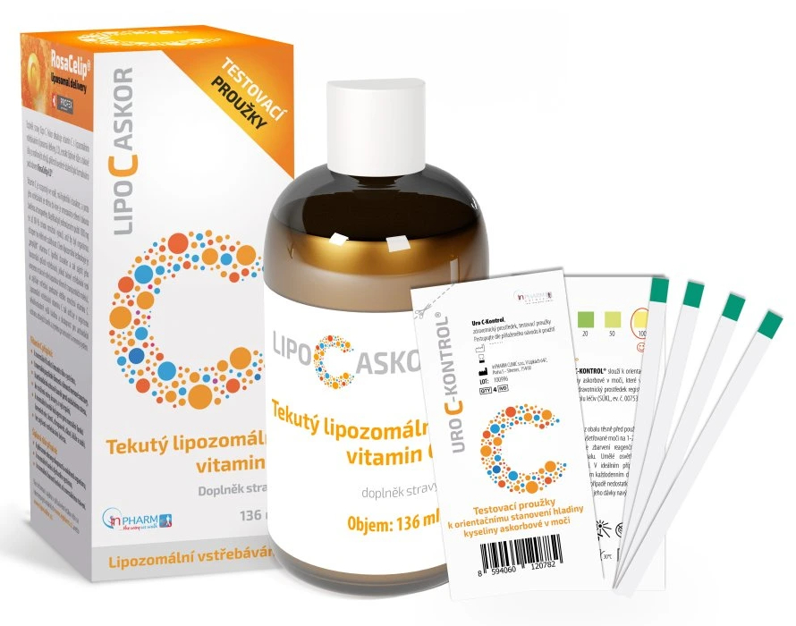 LIPO C ASKOR Junior tekutý lipozomální vit.C 110ml