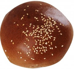 Merhautovo Pekařství Hamburgerová bulka tmavá, mléčná se sezamem