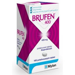 BRUFEN 400 400MG potahované tablety 100