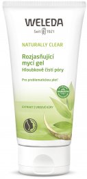 Weleda Naturally Clear rozjasňující mycí gel na problematickou pleť