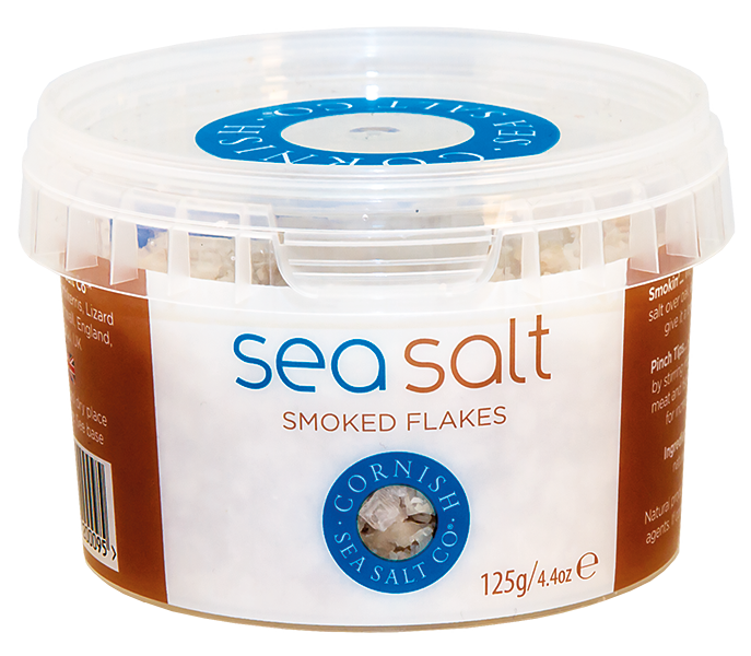 Cornish Sea salt smoked flakes mořská vločková sůl uzená