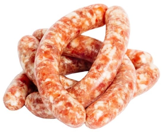 Naše maso Vepřová salsiccia z přeštíka