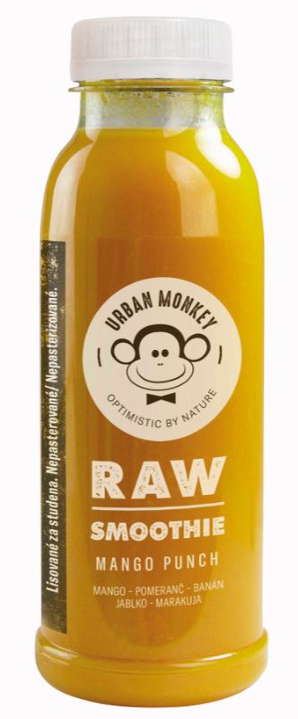 Urban Monkey Raw smoothie mango punch