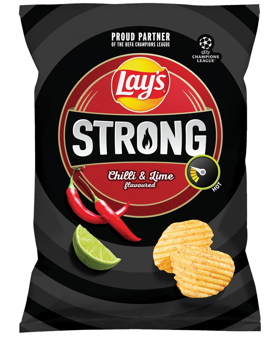 Lay's Strong chilli a limetka