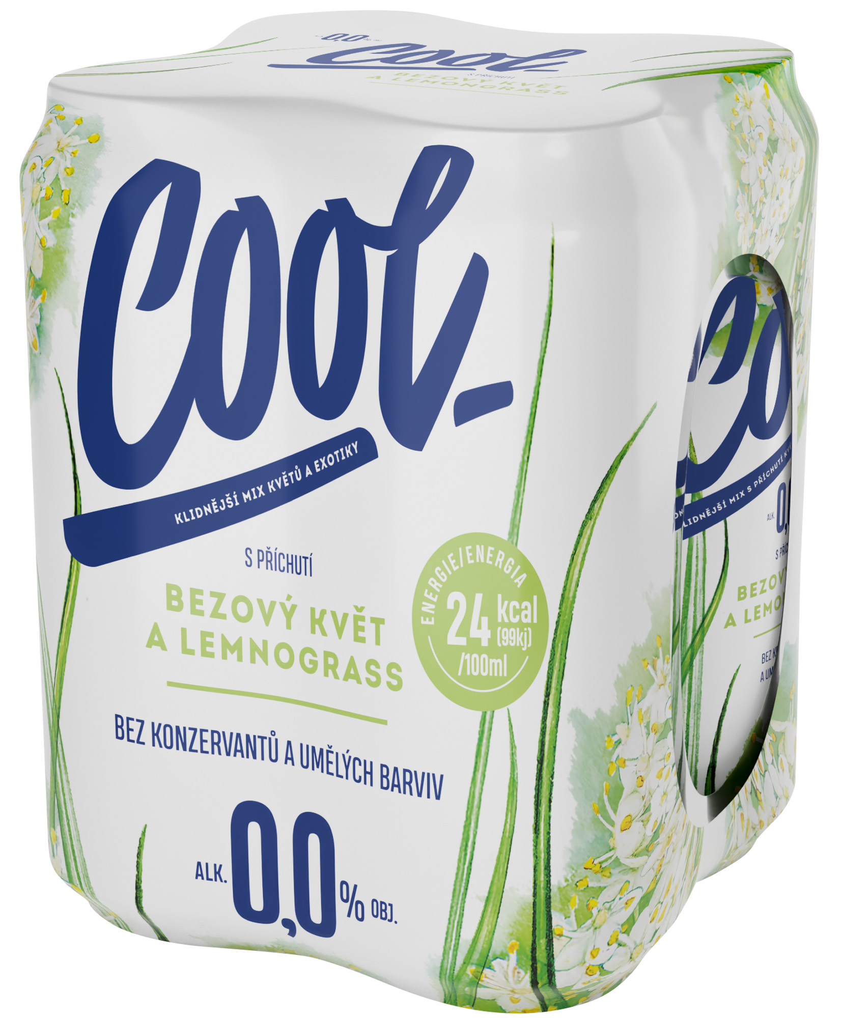 Cool Lemon non-alcoholic baking tin 4×0,5 l