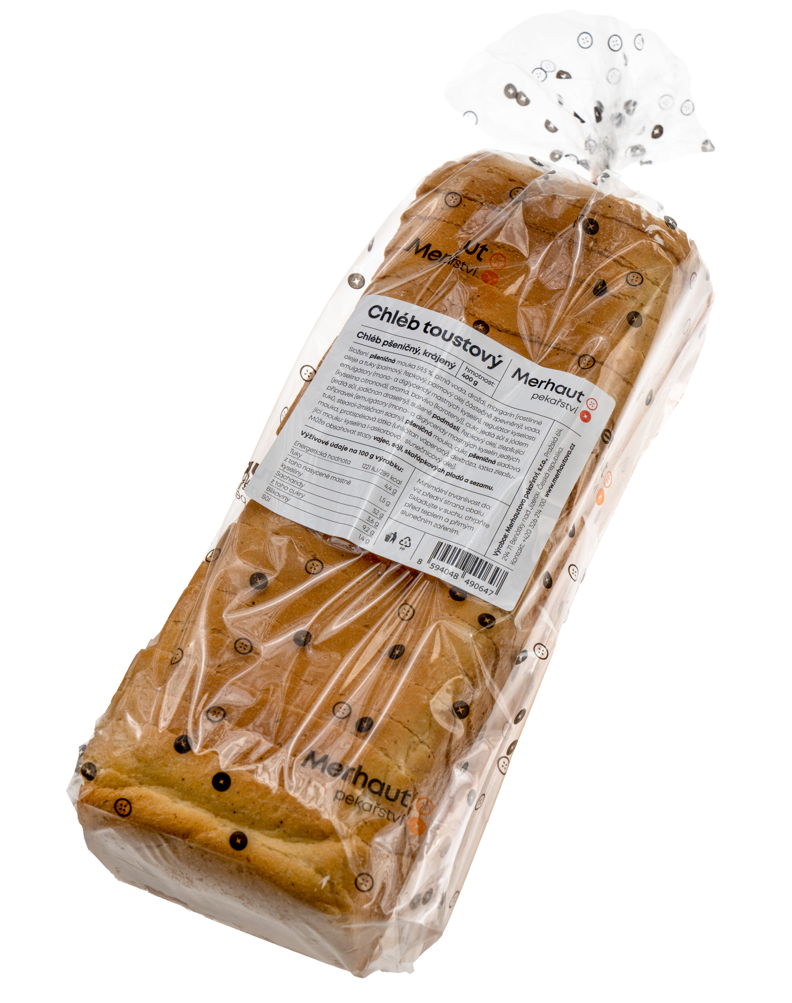 Merhautovo pekařství Chléb toustový