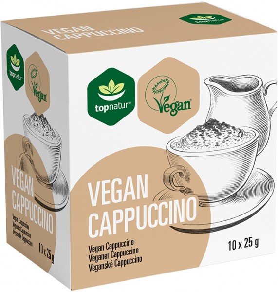 Topnatur Vegan cappuccino (10×25 g)