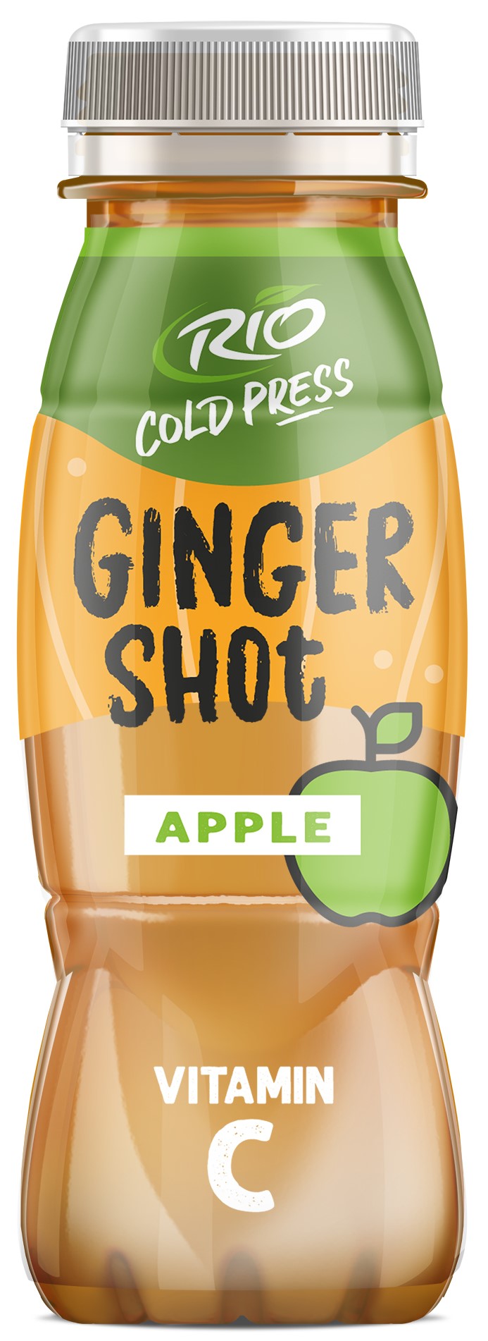 Rio Cold Press Ginger shot jablko