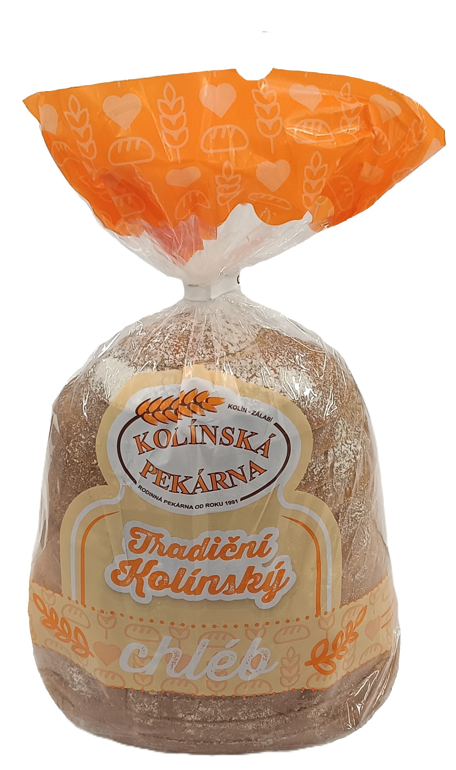 Kolínská pekárna Tradiční kolínský chléb krájený