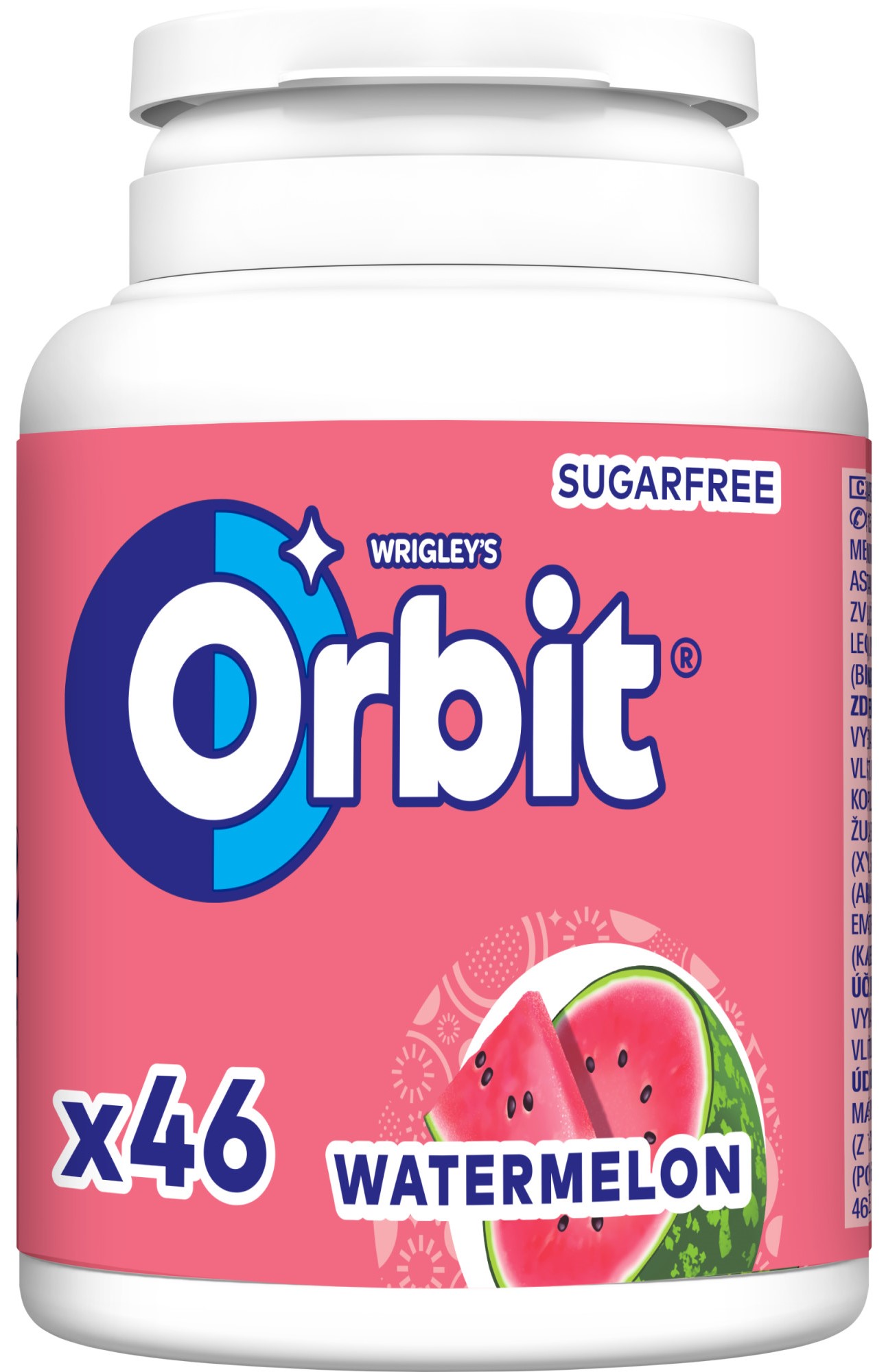 Wrigley's Orbit Žvýkačky bez cukru s melounovou příchutí