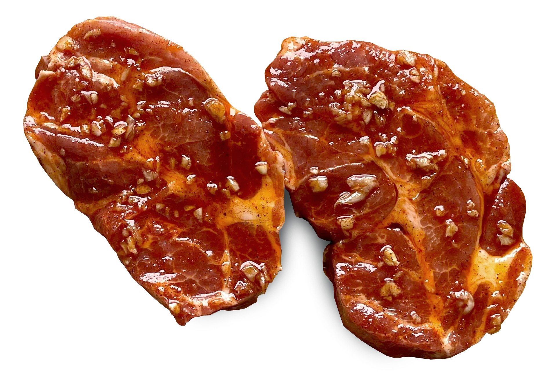 Sutcha Vepřová krkovice v marinádě pomeranč a med, 2 ks