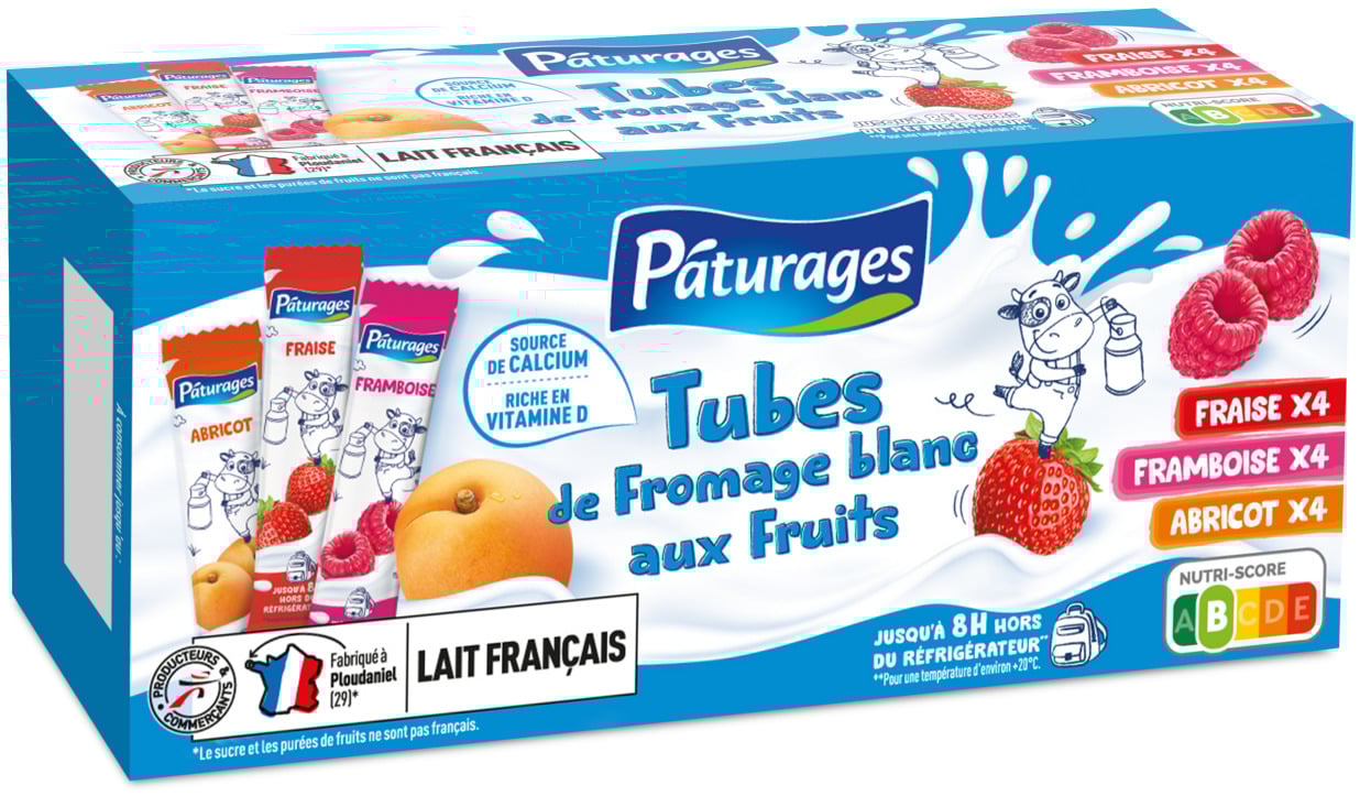 Paturages Jogurtové kapsičky mix ovocných příchutí 12×40 g