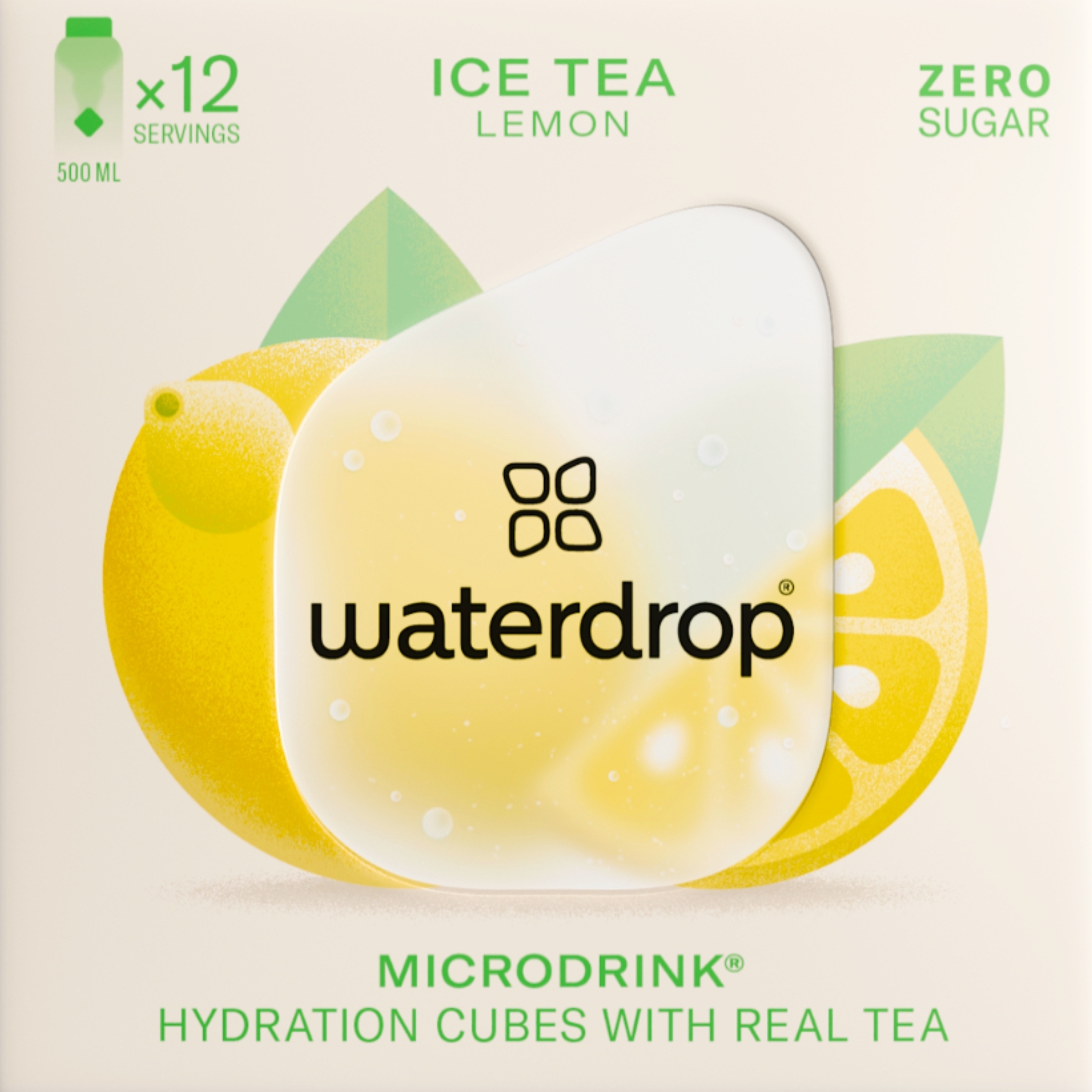 Waterdrop Ice Tea citron