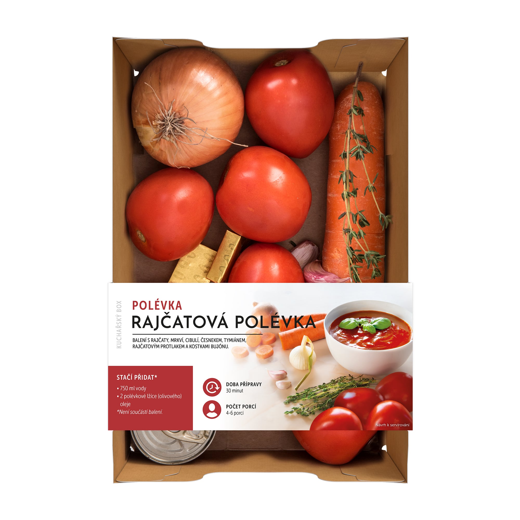 Kuchařský box – Rajčatová polévka