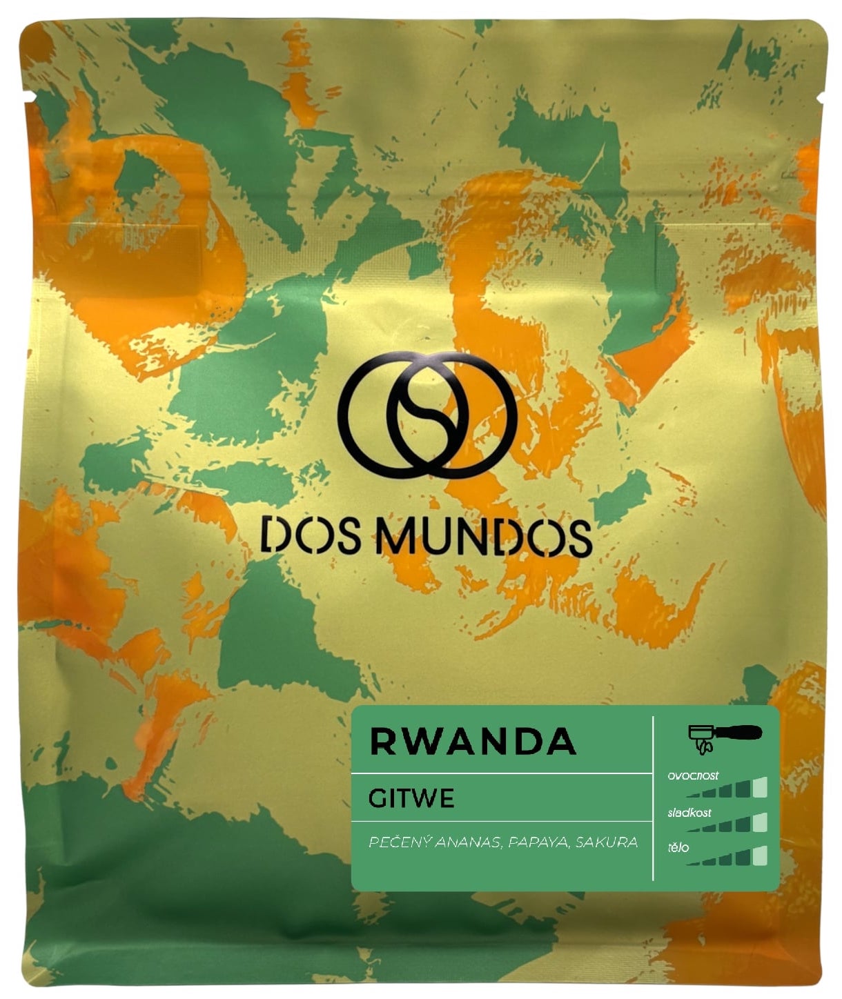 Dos Mundos Rwanda Gitwe espresso zrnková káva
