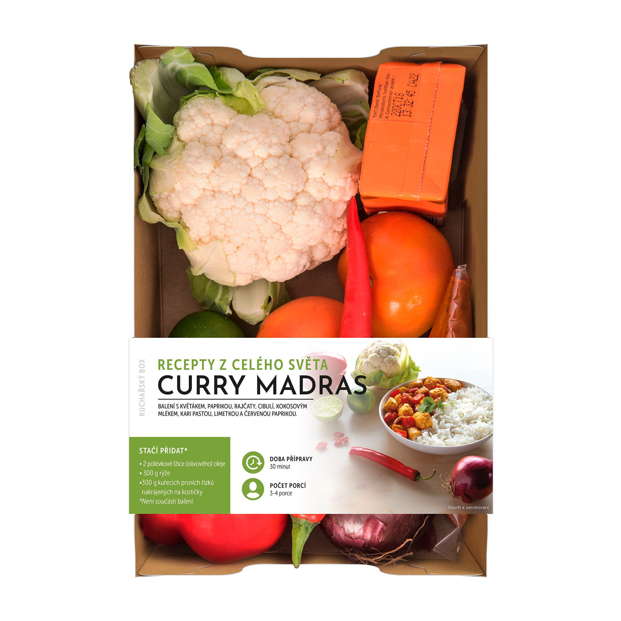 Kuchařský box – Curry Madras