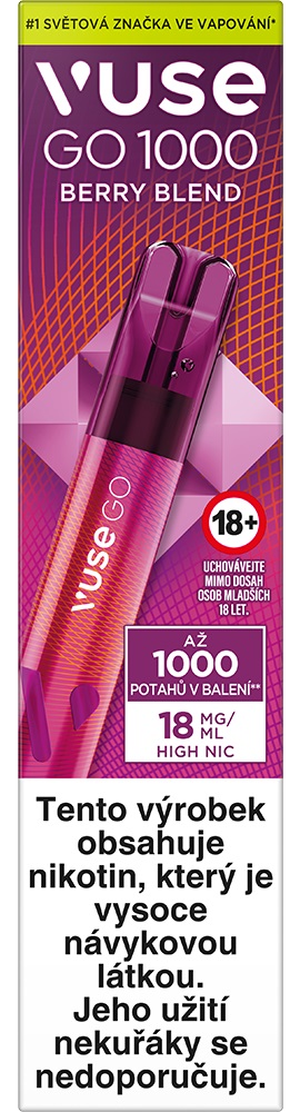 geekvape aegis solo 3 istruzioni Vuse Go 1000 Berry Blend online kaufen main image 1