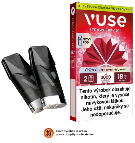 Vuse GO Reload 1000 Pod Strawberry Ice