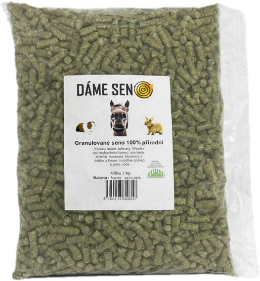 Dáme seno Granulované seno