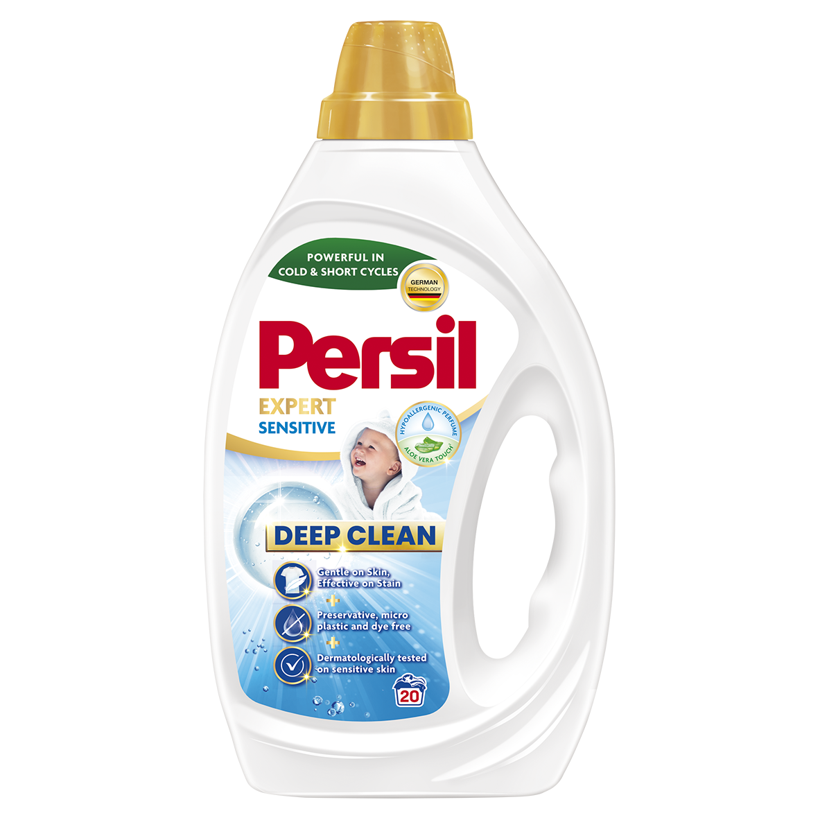 Persil Sensitive washing gel (5l)