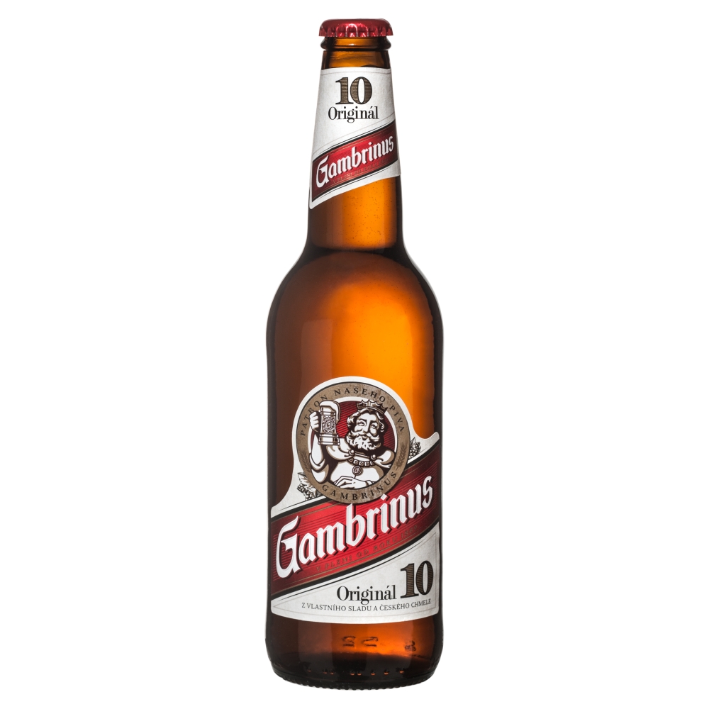 Gambrinus Originál světlé pivo lahev