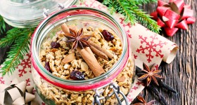 Vánoční granola