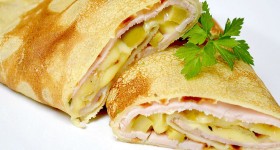 Svačinová slaná palačinka