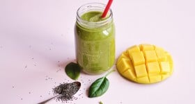 Špenátovo-mangové smoothie