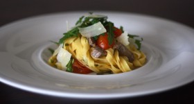 Tagliatelle s hovězí svíčkovou