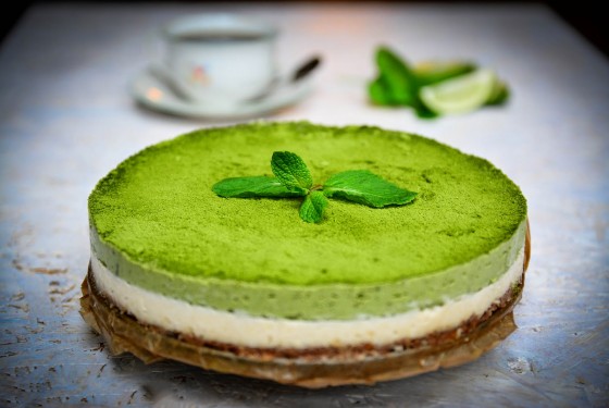 Matcha dortík