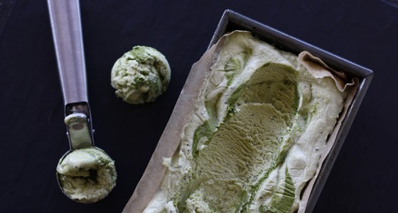 Matcha semifreddo