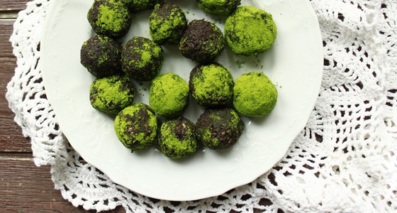 Matcha kuličky
