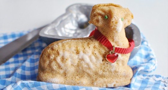Veganský velikonoční beránek