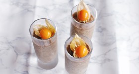 Arašídovo-banánový chia puding