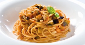 Spaghetti s omáčkou Basilico