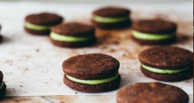 Matcha oreos