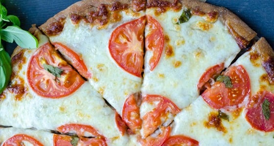Pizza caprese