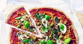 Špaldová pizza