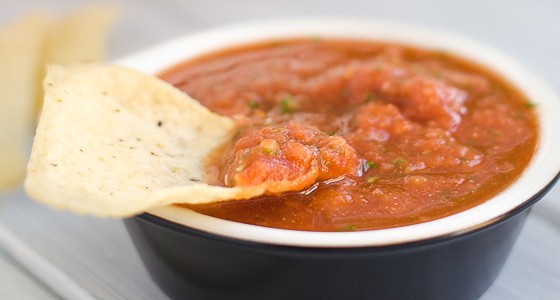Jemná mexická salsa