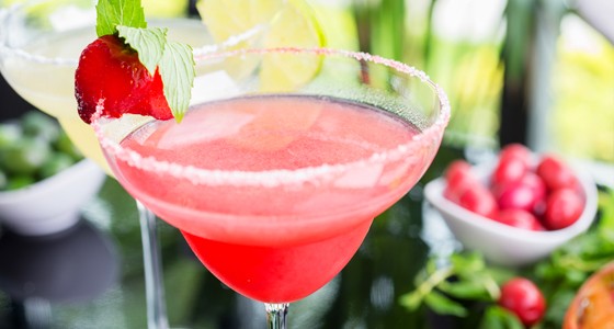 Jahodové daiquiri